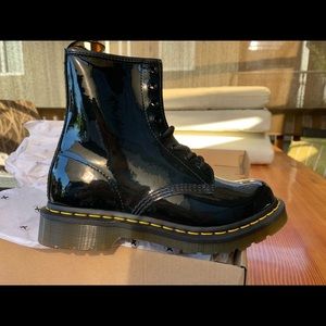 Doc Marten Patent Booties BNIB
